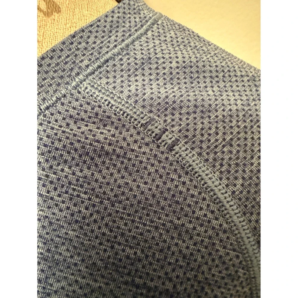 Lululemon Mens Metal Vent Tech Short Sleeve‎ Shirt Blue Heather Size L 2949
